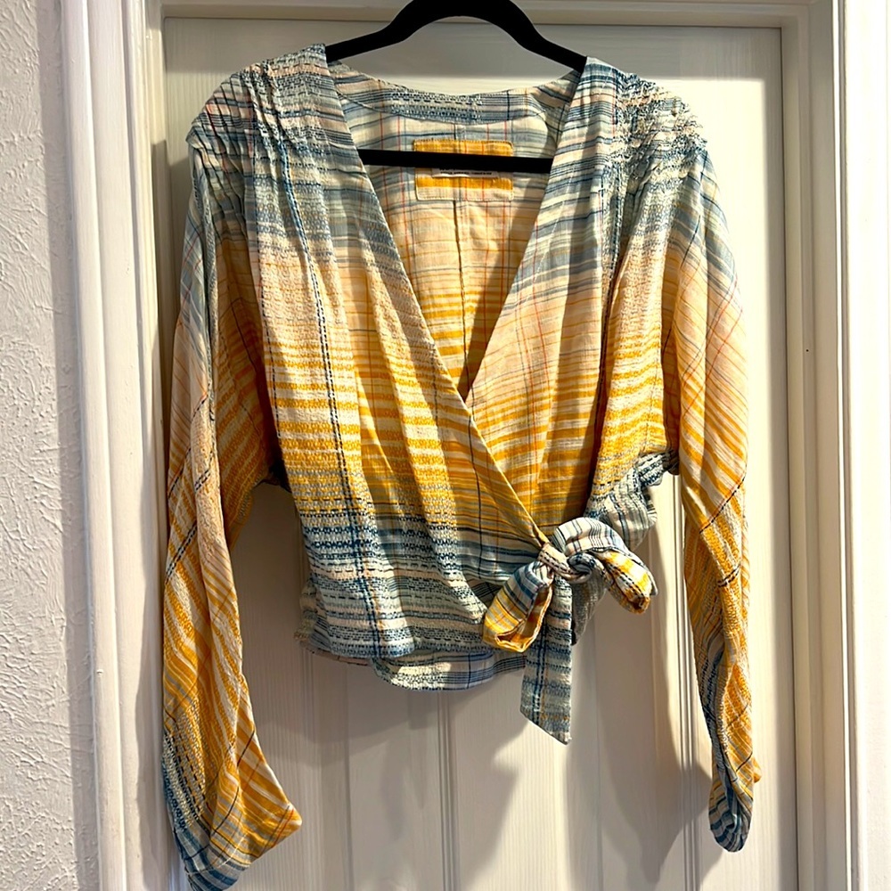 Free People Maldives Wrap Top - Picture 3 of 4